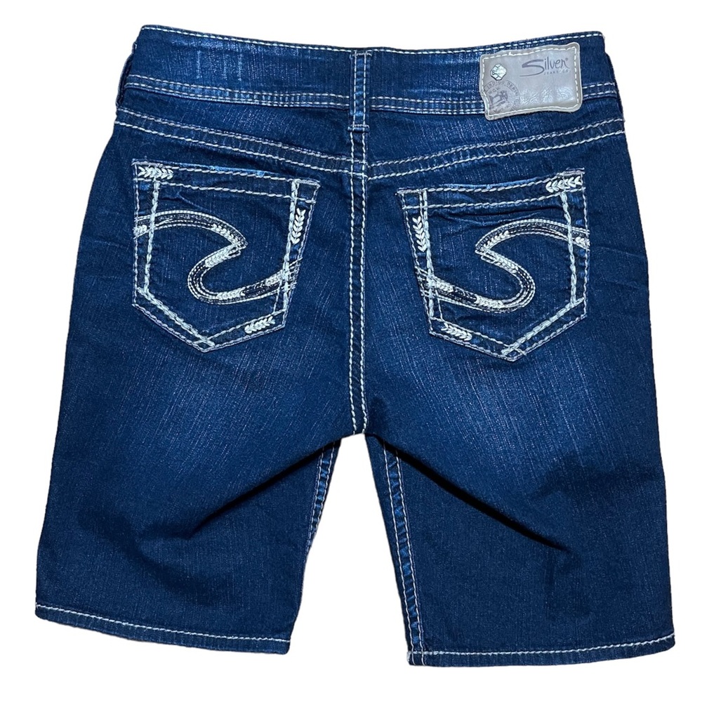 Silver Jeans Co. Suki Mid Bermuda Shorts Sz W27 L8